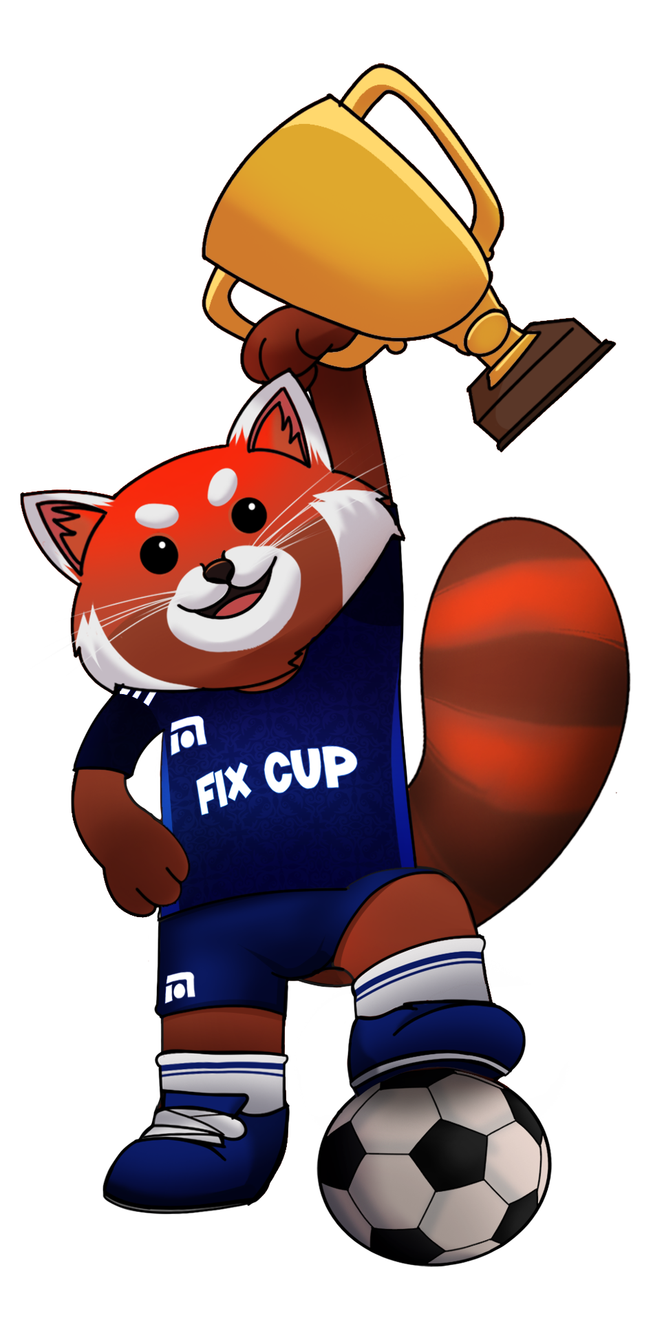 Maskot Fixcup 1